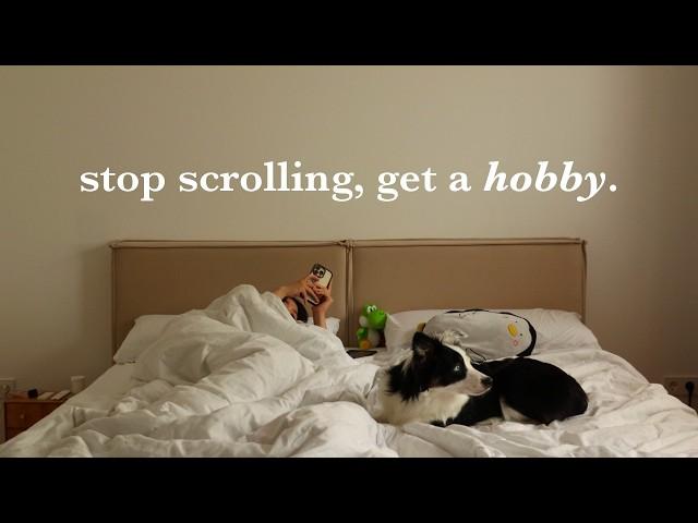 Hobbies to try instead of mindless scrolling (cozy + low-skill) ⁕ ° 