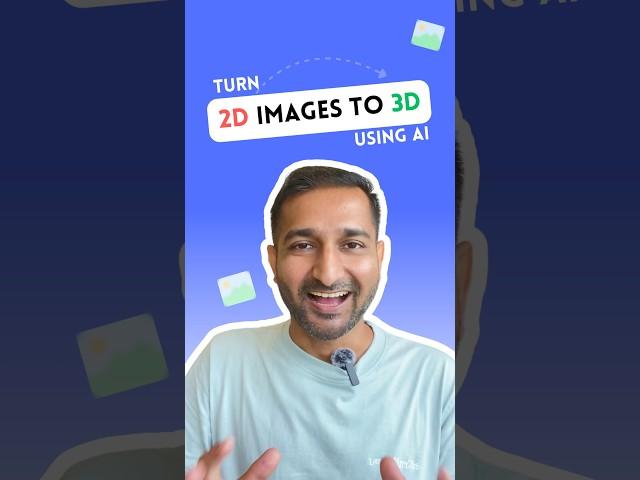 From 2D to 3D | How to Animate Your Images with AI in a Few Clicks