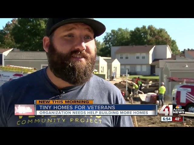 Veterans Community Project needs help building more tiny houses for vets who are homeless