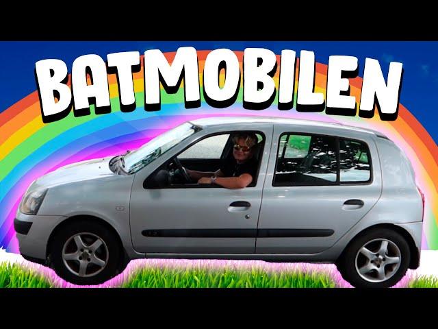 VISER MIN NYE BIL *BATMOBILEN*