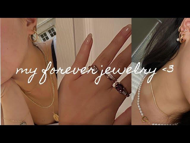 fine jewelry i will wear FOREVER ft. narcissus jewelry (14k solid gold & diamonds)