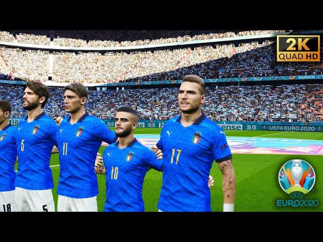  Belgium vs Italy  Euro 2020 • Allianz Arena | PES 2021 - Next Gen Realism Mod Gameplay