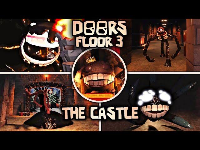 DOORS FLOOR 3: THE CASTLE NEW UPDATE - All Jumpscares