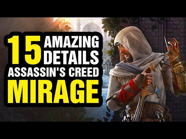 15 Amazing Details You Need to Know About Assassin's Creed Mirage