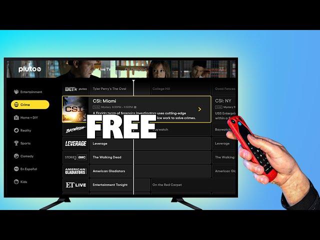 Pluto Tv - Complete guide to the free IPTV app