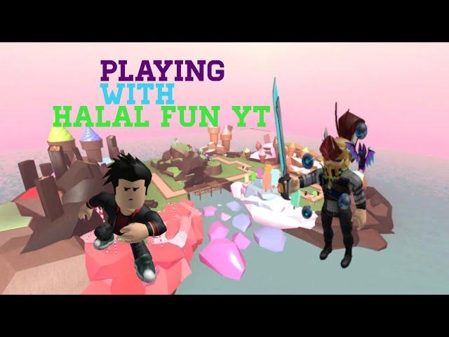 Playing with @hayal fun yt (tower defence simulater)