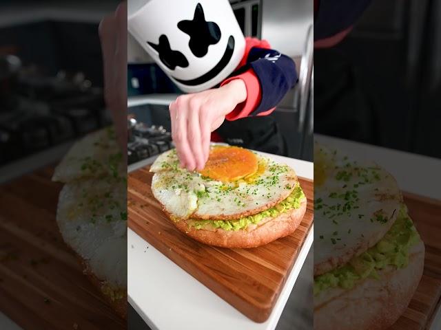 Ostrich Egg #shorts #avocado #toast