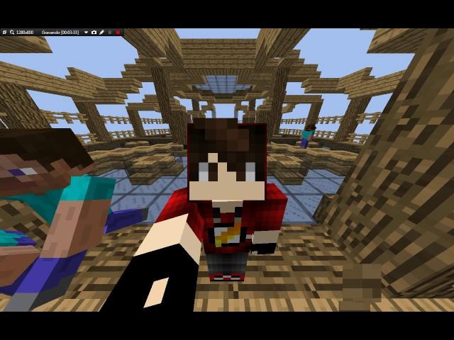 Jogando skywars e deu ruim!!!