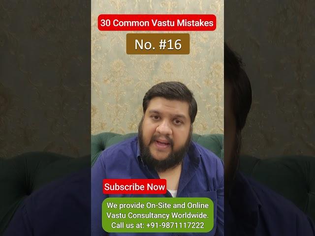 Common Vastu Mistakes, Vastu Defects, Vastu Remedy, Mistake #16 #vastu #viral #vastutips #remedy