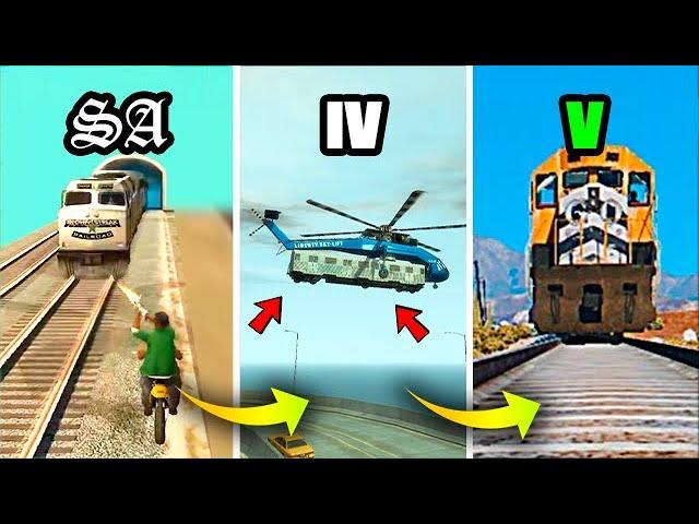 Best Train Mission in GTA Games (Evolution)