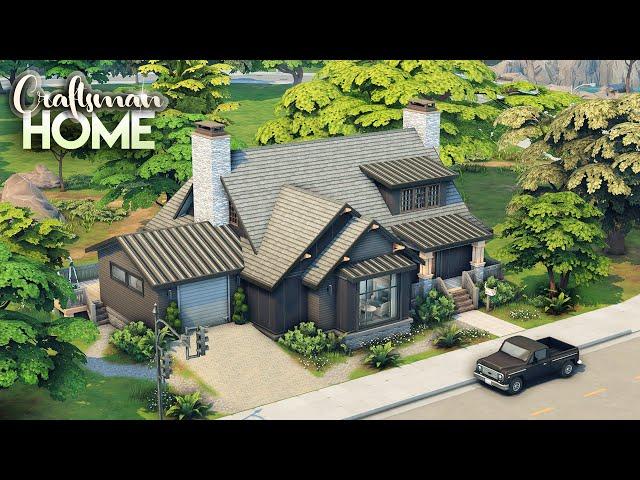 MR. CRAFTSMAN'S HOUSE | No CC | The Sims 4: Speed Build