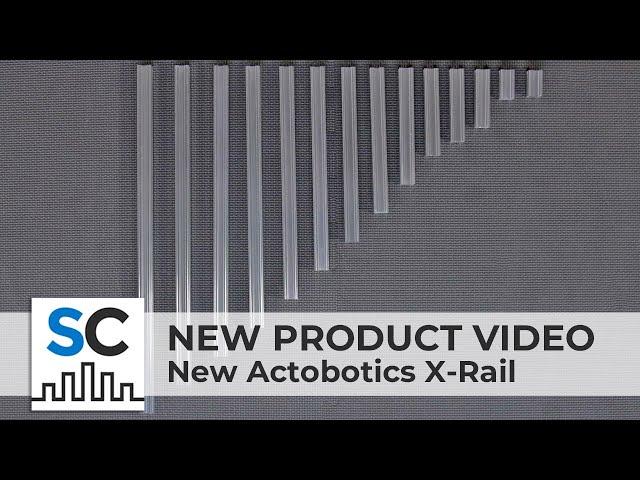 ServoCity Products: New Actobotics X-Rail