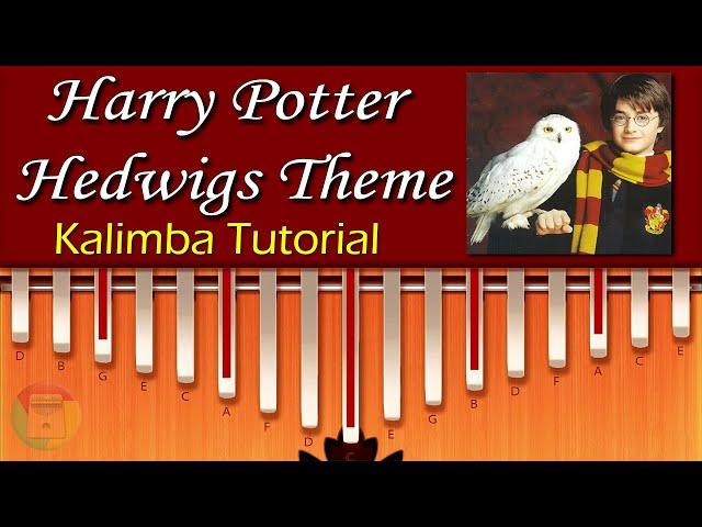 harry potter Hedwigs Kalimba cover - Kalimba Musical Tabs | Easy Kalimba Tutorial