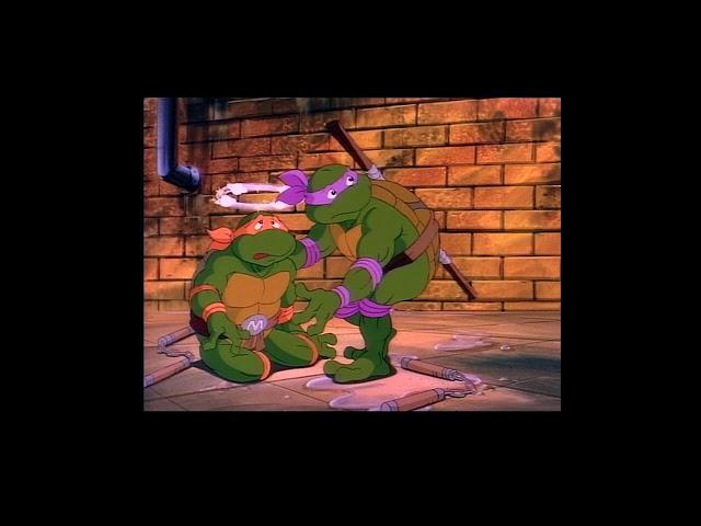 TMNT (80's) - April Grabbed by Vine