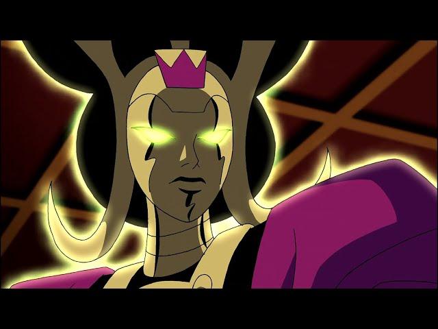 Morgiane le Fey - All Scenes Powers | Justice League (DCAU)