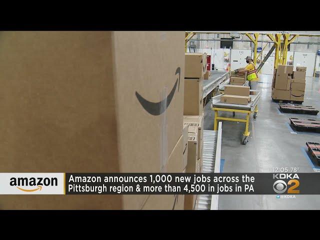 Amazon Opening Up Thousands Of Job Positions Across Pennsylvania