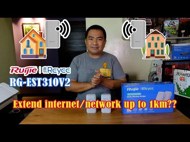 Ruijie Reyee: RG-EST310V2 Wireless Bridge (Configure and test) | JK Chavez