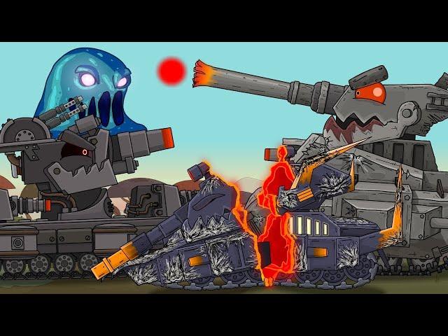 Lost Story 2: Leviathan vs KV-6 vs Mimic - Cartoons about tanks