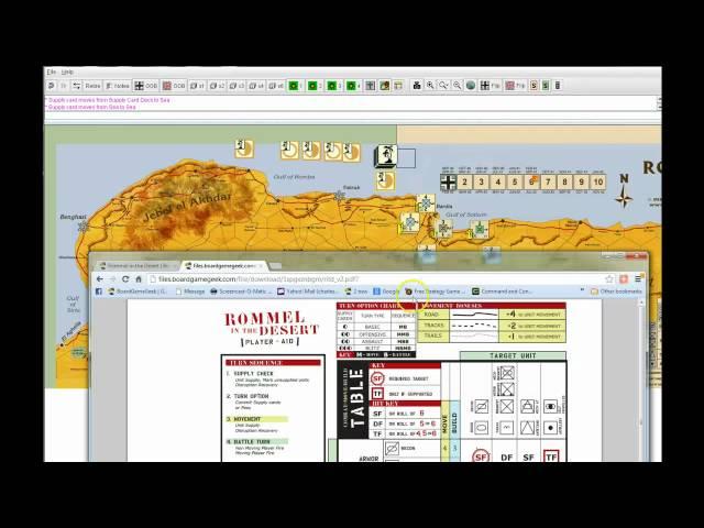 Rommel in the Desert by Columbia Games