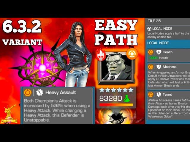 Variant 6 3.2 Easy Path | Mcoc | Marvel Contest of Champions 6.3.2