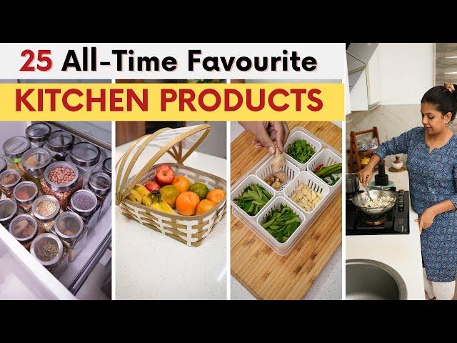 Collection of 25 Favourite Kitchen Products | Helpful Kitchen Essentials and Tools