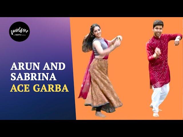 Sabrina and Arun Ace Garba In 3 Steps | Navratri Special