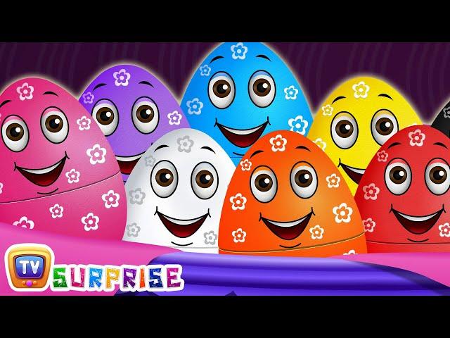 Surprise Eggs Wildlife Toys | Learn Wild Animals & Animal Sounds | ChuChu TV Surprise For Kids