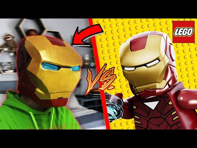 LEGO IRON MAN SUIT IN REAL LIFE - How to do it?_DIY