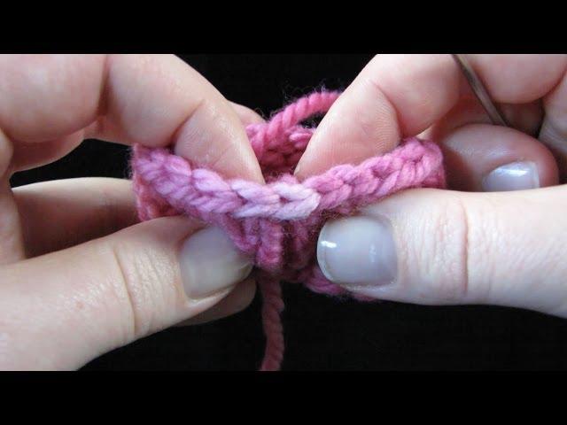 Neaten The Last Stitch Of Your Bind-Off In The Round - Bind-Off Trick