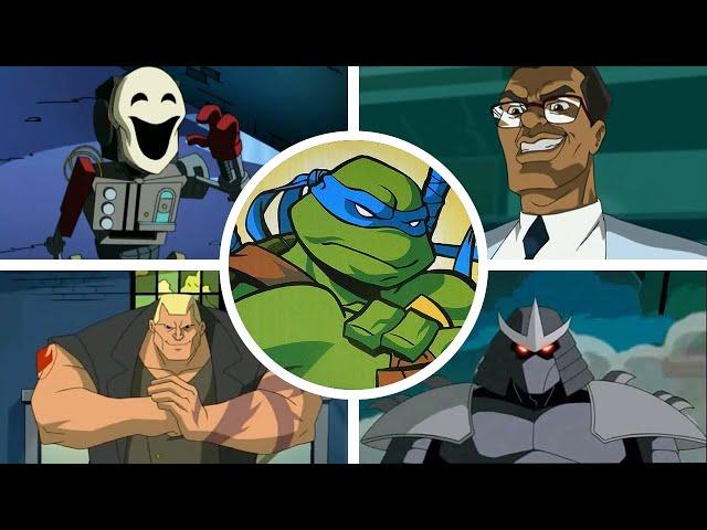 Teenage Mutant Ninja Turtles (2003) -【ALL BOSSES】