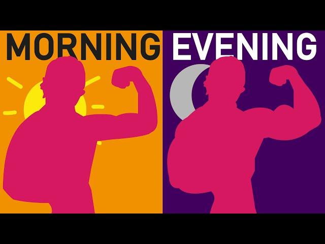 Morning vs Evening Training for Muscle Hypertrophy (Science Analysis)