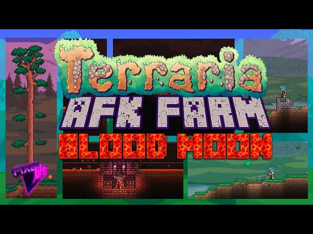 AFK FARM Terraria 1.4 | Blood Moon Farm | Master Mode AFK Farm