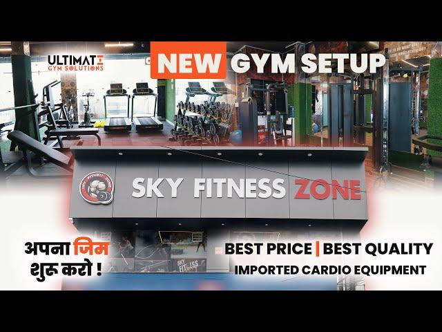 Sky Fitness Zone Gym | Punjab | 1200 Sq Ft | Ultimate Gym Solutions | PROULTIMATE