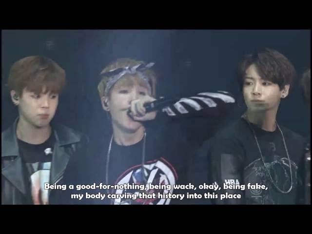 [Eng] We are Bulletproof pt 1 live - 2015 BTS Live Trilogy Episode I : BTS BEGINS