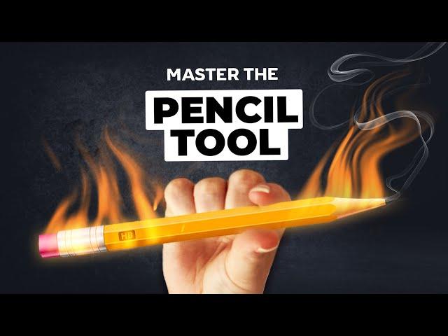 Adobe Illustrator Pencil Tool Tutorial!