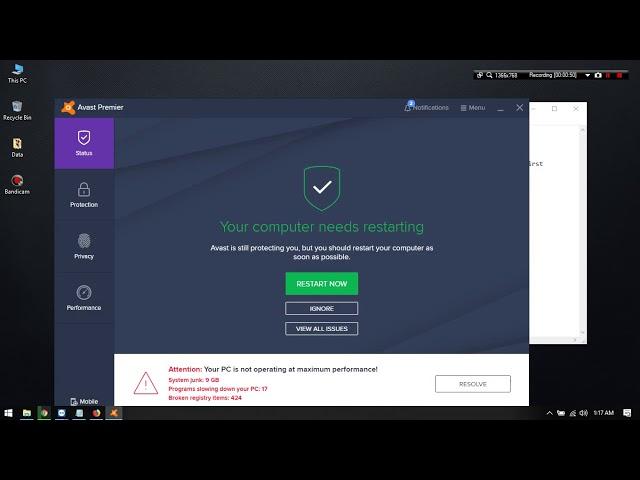 Premium Avast Premier 18.6.2349 (Build 18.5.3931.358) The links in the description