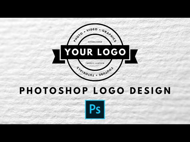 10 Easy and FREE Photoshop Logo Design Ideas – How to Design a Logo in Adobe Photoshop for Beginners