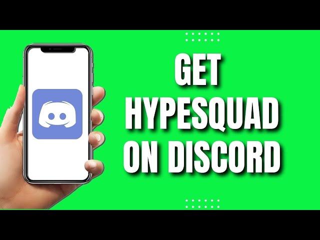 How To Get hypesquad On Discord Mobile (2023)