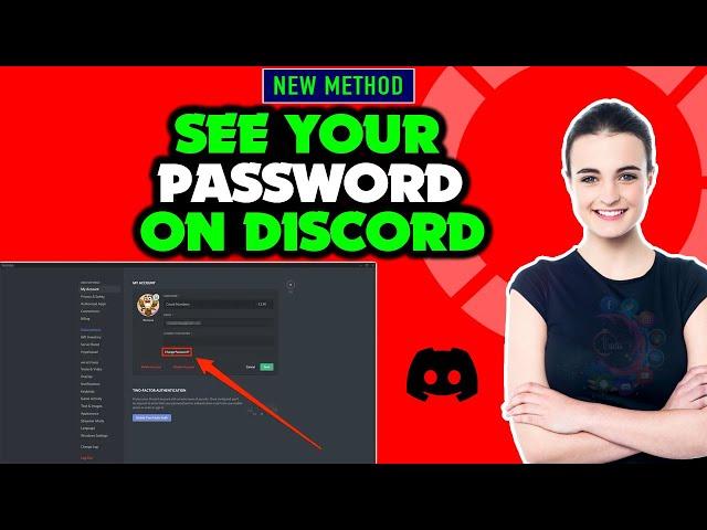 How to see your password on discord 2024 | What is my Discord password