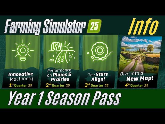 FS25 Info: Year 1 Season Pass: what it is and for whom is it good