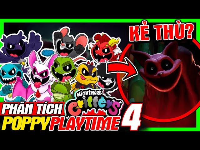 POPPY PLAYTIME 4: Phân Tích Nightmare Critters - Kẻ Thù Của Catnap? | meGAME