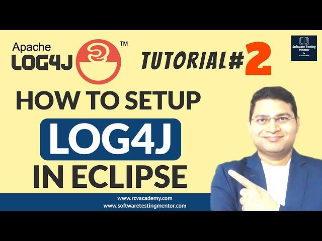 Log4j Tutorial #2 - How to Setup Log4j in Eclipse