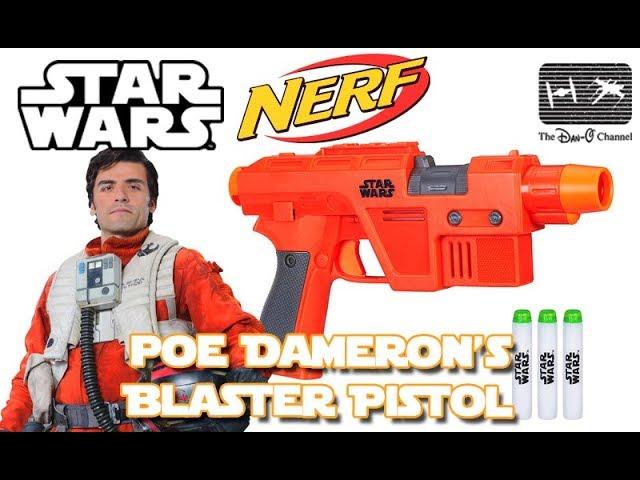 Star Wars Nerf | Poe Dameron's Blaster Pistol Review | The Dan-O Channel