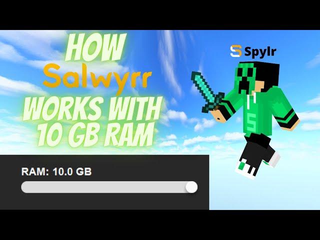 How Salwyrr work with 10 GB RAM | Minecraft