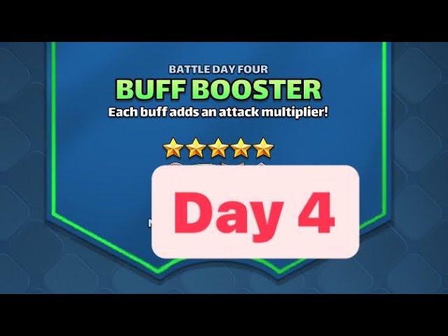 Empires & Puzzles Tourney : 5 ⭐️ Buff  Booster  Day - 4