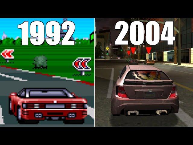 Evolution of Top Gear Games [1992-2004]