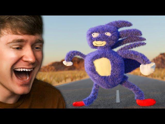 Reacting to WEIRD Sonic the Hedgehog VIDEOS! (Sanic)