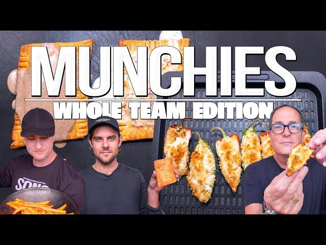 MUNCHIES - THE WHOLE TEAM COOKS EDITION | SAM THE COOKING GUY