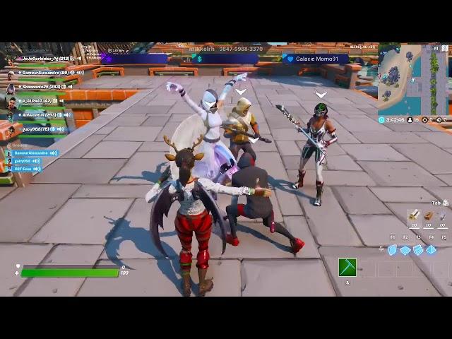Défiler de mode ?  Retour des live ? PP FORTNITE...