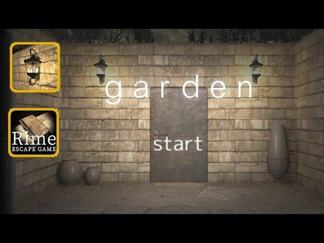 Garden : Room Escape Game walkthrough FULL..